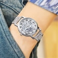 thumbnail image 7 of Resicozy Casual Stainless Watchea for Men Big Face Quartz Watch Classic Numeral Dial Dress Watch Silver, 7 of 7