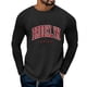 thumbnail image 1 of Playeras Interiores Para Hombre, Camisetas Gráficas Para Hombre, Camisetas Con Estampado De Letras, Camisetas De Otoño, Camisetas Casuales Holgadas De Manga Larga Vintage, Ropa, 1 of 4