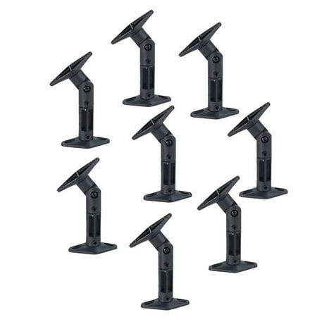 Impact Mounts 8 PACK UNIVERSAL CEILING WALL SATELLITE SPEAKER MOUNT BRACKETS HOME THEATER