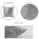 thumbnail image 5 of Funda de Cojín de Corto de Cuadrado de 2 Piezas para Sofá Gris Plateado, 5 of 9