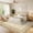 Linen beige, variant on GlowSol 2x8 Washable Runner Rug - Soft Non-Slip Contemporary Printed Long Carpet for Hallway, Kitchen, Entryway, Bedroom, Indoor Home Decor, Tan