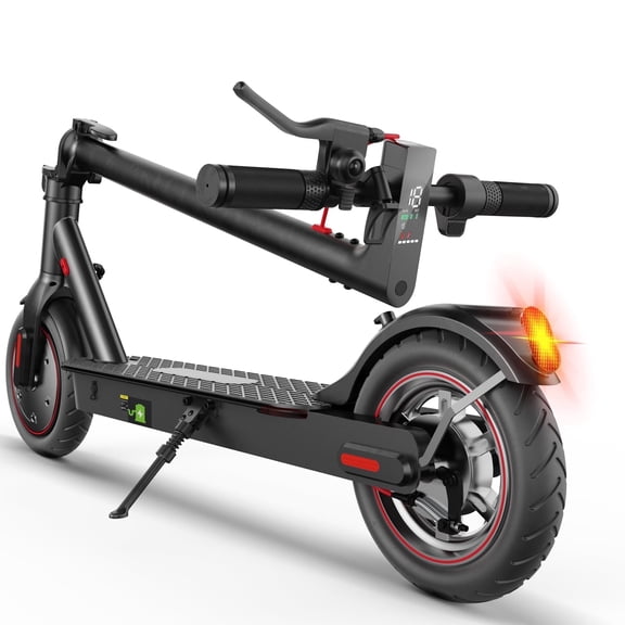 Rolldustry R3 Electric Scooter for Adults with 350W Motor, Max 18 Mph Speed & 21 Miles Range, Black