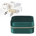 thumbnail image 3 of Joyero De Terciopelo, Regalo De Protección Integral De Moda, Pequeño Organizador De Joyas De Viaje Portátil Para Uso Diario, 3 of 7