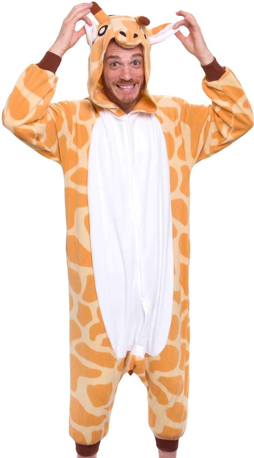 Unisex Kids Onesie Giraffe Animal Pajamas One Piece Cosplay Costume Sleepwear Girls Boys Halloween