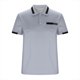 thumbnail image 4 of pstuiky camisetas para hombre, Camisa tipo jersey para hombre, de color liso, con cremallera, manga corta y cuello vuelto camisas casuales para hombre xxxl, 4 of 6