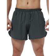FOCUSSEXY Mens Sports Shorts Mens Casual Running Shorts Mens Swimming Shorts Jogging Running Gym Sports Shorts Quick Dry