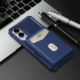 thumbnail image 7 of Allytechgroup Case Compatible with Mag-safe for Samsung Galaxy S25 Edge,RFID Blocking 2 in 1 Detachable PU Leather Magnetic Wallet Case with Credit Card Slots Kickstand Shockproof Cover, Darkblue, 7 of 7