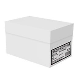 Xerographic Copy Paper  Letter Paper Size  92 Brightness  20 Lb  White  500 Sheets Per Ream  Case Of 10 Reams