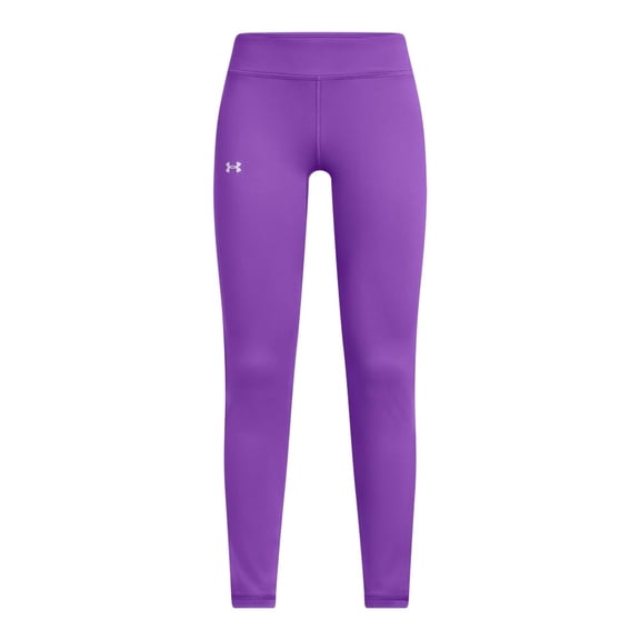 Leggins Under Armour Motion para niñas, color morado, talla XL