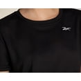thumbnail image 3 of Playera Reebok Deportiva Mujer Dama Basic Ss Tee Negro negro M, 3 of 9