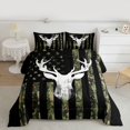 thumbnail image 2 of Castle Fairy Safari Deer Full Size Comforter Sets,USA Flag Bedding Sets, 2 of 8