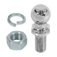 thumbnail image 5 of Chrome Hitch Mount Tow Ball 50mm Shank Dia Capacity 5000Lbs Coupling Trailer Parts RV Camper Caravan Accessories ,Rv Camper Accessories, 5 of 6