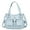 Baby Blue, variant on Women Large Purses and Handbags Shoulder Bag PU Leather Multi-Pocket Tote Bag Easter