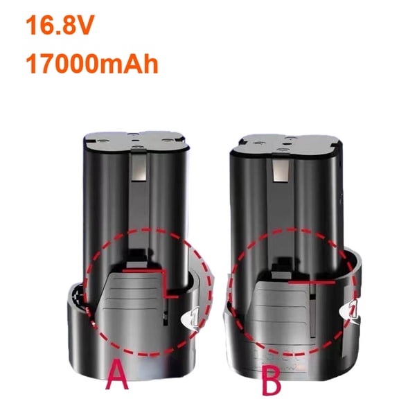High Capacity 16.8V 17000mAh Universal Rechargeable Battery for Power Tools Electric Screwdrivers Li-ion Battery