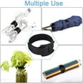 thumbnail image 4 of 60 bridas reutilizables de 15 cm, correas ajustables para cables, organizadores de cables, envolturas y gestión de cables con velcro (negro), 4 of 7