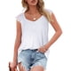thumbnail image 1 of Camisas sin mangas para mujer camisetas sin mangas de encaje informales a la moda amigables con la piel elegantes para fiestas navideñas para citas de bodas ANGGREK Otros, 1 of 6