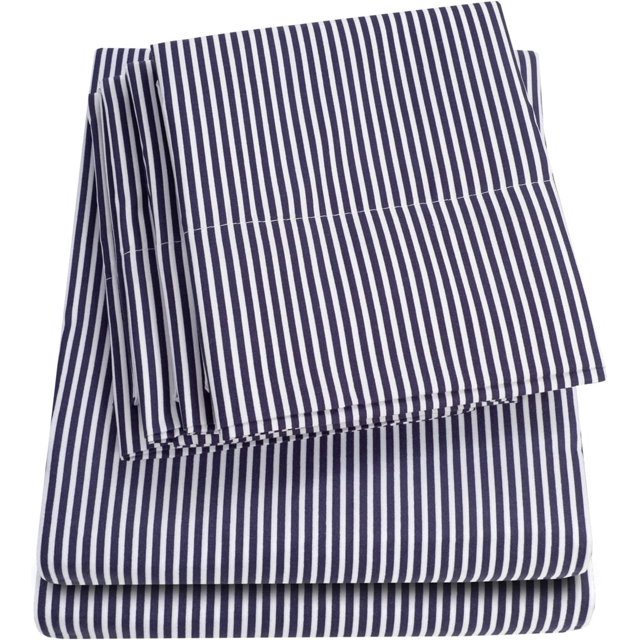 Piece Thread Count Egyptian Quality Deep Pocket Bed Sheet Set Pillow Cases Queen