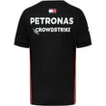 thumbnail image 3 of Mercedes AMG Petronas F1 Men's Driver T-Shirt - Black/White, 3 of 4