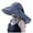Grey, variant on Riforla Hat Lady Sun Sun Visor Lady Wide Brim Hat Hat Spring and Summer Sun Chin Strap Bow Small Face Effect Sun Travel Outd Beach Hats for Women Black