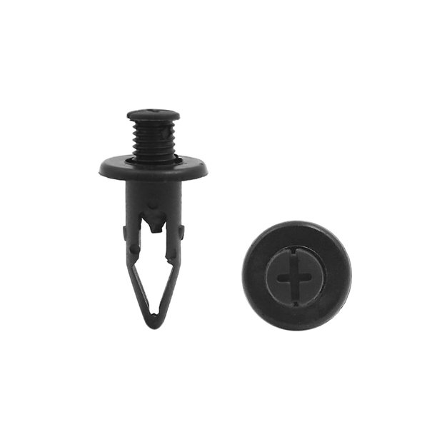 Car Black Plastic Expansion Screw Clip Push in Type Rivet Fixed Fender