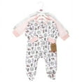 thumbnail image 2 of Touched by Nature Infant Girl Organic Cotton Sleep and Play, Girl Endangered Safari, 3-6 Months, 2 of 5