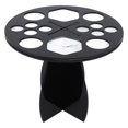 thumbnail image 1 of 14 Holes Makeup Brush Dryer, Multifunctional Makeup Brush Holder, Black, 1 of 2