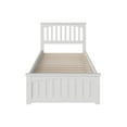 thumbnail image 5 of Mission Platform Bed with Matching Foot Board with Twin Size Urban Trundle Bed in, Multiple Colors and Sizes, 5 of 6
