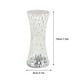 thumbnail image 3 of Fiudx Lámpara de Mesa de Cristal, Impresionante Diseño de Refracción con Efecto Diamante, Luz Led Portátil Recargable, Control Remoto Práctico, Ideal para Usar Junto a La Cama, Elegante Decoración pa, 3 of 6