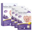 thumbnail image 1 of 3X Exfoliating Foot Peel Mask Baby Soft Feet Remove Dead Skin Calluses, 1 of 4