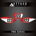 thumbnail image 3 of Attack Graphics Pro Series Number Plate Backgrounds for Honda CRF450X 2022, 3 of 4