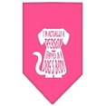thumbnail image 1 of Trapped Screen Print Bandana Bright Pink Small, 1 of 2