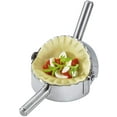 thumbnail image 1 of Best Utensils Stainless Steel Ravioli Mould Pierogi Dumpling Maker Wrapper Pastry Dough Cutter Kitchen Accessories (L: 4.5 inch), 1 of 8