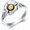 08-Poppy, variant on Vintage Birthday Flower Rings for Women 925 Sterling Silver Birth Flower Jewelry Gifts for Mom Wife