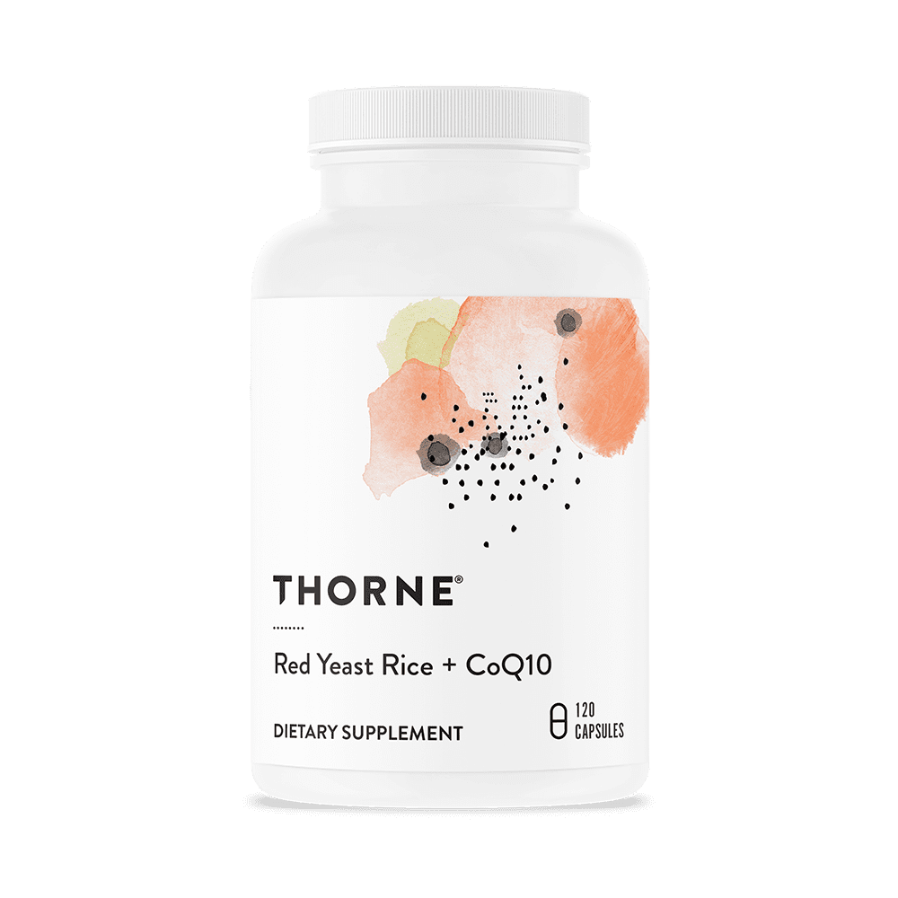 Thorne Red Yeast Rice + CoQ10, Maintain Healthy Cholesterol Levels and