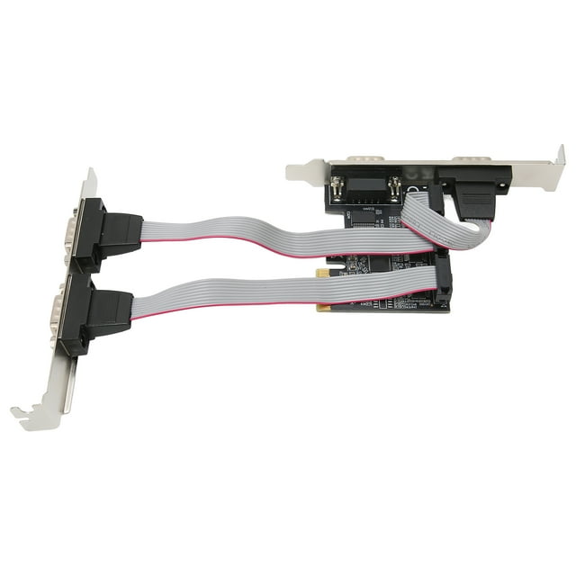 Expansion Card, PCIE Adapter 4 RS232 Serial Ports PCB for Kernel 2.6.15 for for