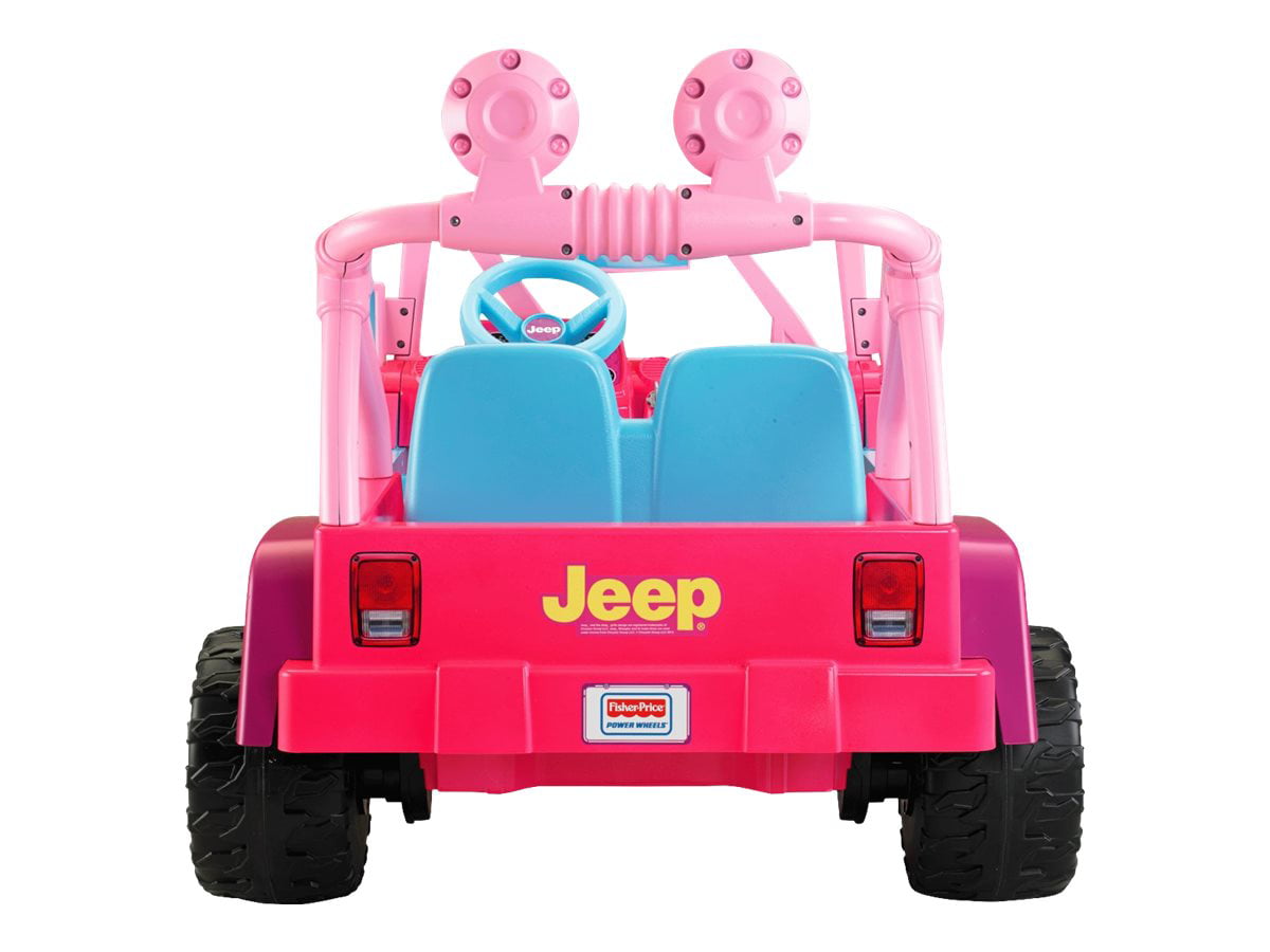 Fisher Price CBF64 Power Wheels Barbie Jammin Jeep Wrangler 