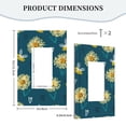 thumbnail image 5 of ZICANCN Outlet Covers Wall Plate, Cartoon Bee Heart Floral Light Switch Cover Decorative, Duplex Toggle Combo 1-Gang, 5 of 9