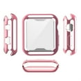 thumbnail image 7 of Sleektime Case for Apple Watch Series 3/2/1 38mm, Tempered Glass Screen Protector, High Definition Scratch Resistant Soft Cover for Apple Watch Accessories, Pink, 7 of 7