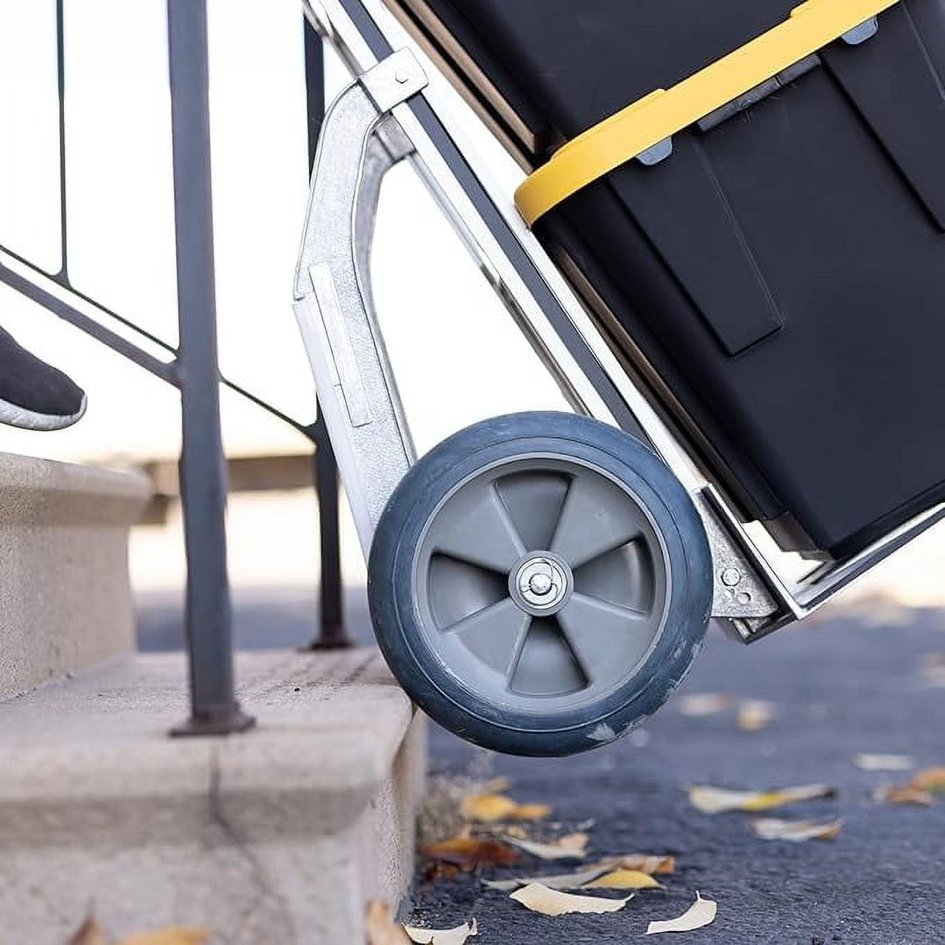 Fully Assembled Heavy Duty Aluminum Hand Truck with Stair Climber