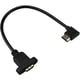 thumbnail image 3 of Cable HDMI de 90 grados, cable HDMI 1.4 macho a HDMI macho chapado en oro, compatible con 1080P HD 3D decodificador de computadora proyector TV PS3/4 (30 cm, arriba+abajo+izquierda+derecha), 3 of 4