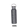 thumbnail image 2 of Yuarrent Frascos de vacío con purpurina de 350/500/600/750ml, diamantes de imitación de acero inoxidable con asa, botella de té hecha a mano, tetera, Cocina y Comedor Negro/500ml Yuarrent HA071622-10, 2 of 6