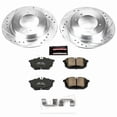 thumbnail image 3 of PowerStop Rear Z23 Evolution Sport Carbon-Fiber Ceramic Brake Pad and Drilled & Slotted Rotor Kit Fits: VOLVO Select Models K913, 3 of 3