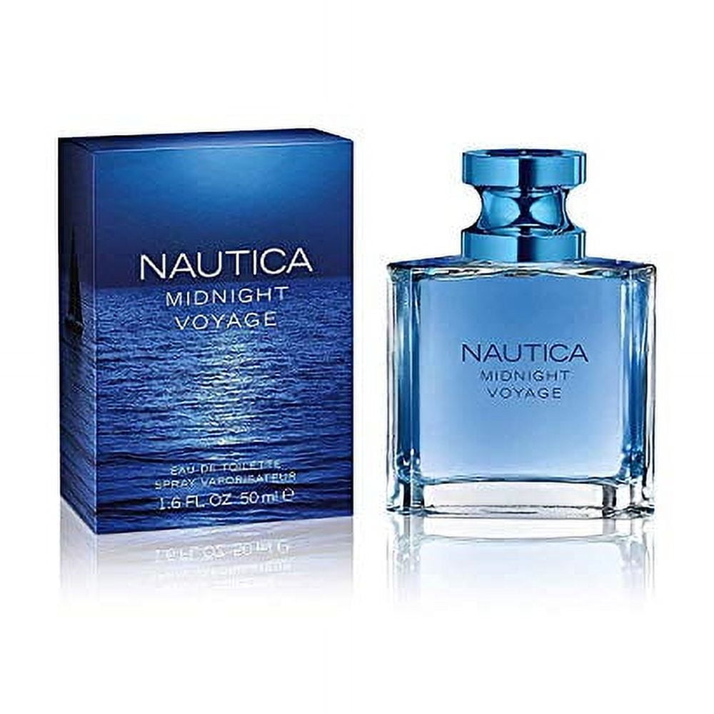 Nautica Midnight Voyage Eau de Toilette for Men Spray, 1.6 fl oz