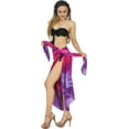 thumbnail image 5 of HAPPY BAY Women's Beachwear Summer Bikini Wraps Beach Wrap Sarong Swimwear Swim Cover up Skirt Bathing suit Swimsuit Pareo Coverups for Women One Size Lilac, Tie Dye, 5 of 5