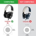 thumbnail image 3 of Almohadillas de repuesto Geekria Comfort Velour para Sennheiser Urbanite XL, 3 of 7