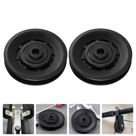 Raindrops 3Pcs Training Pulley with Metal Core Plastic Bearing for Exercising Equipment