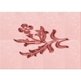 thumbnail image 1 of Ahgly Company Machine Washable Indoor Rectangle Transitional Pink Bubble Gum Pink Area Rugs, 2' x 3', 1 of 7