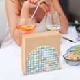 thumbnail image 3 of Yayeee Napkin Holder for Table Kitchen Paper Tissue Organization, Small Pastel Pattern, 3 of 8