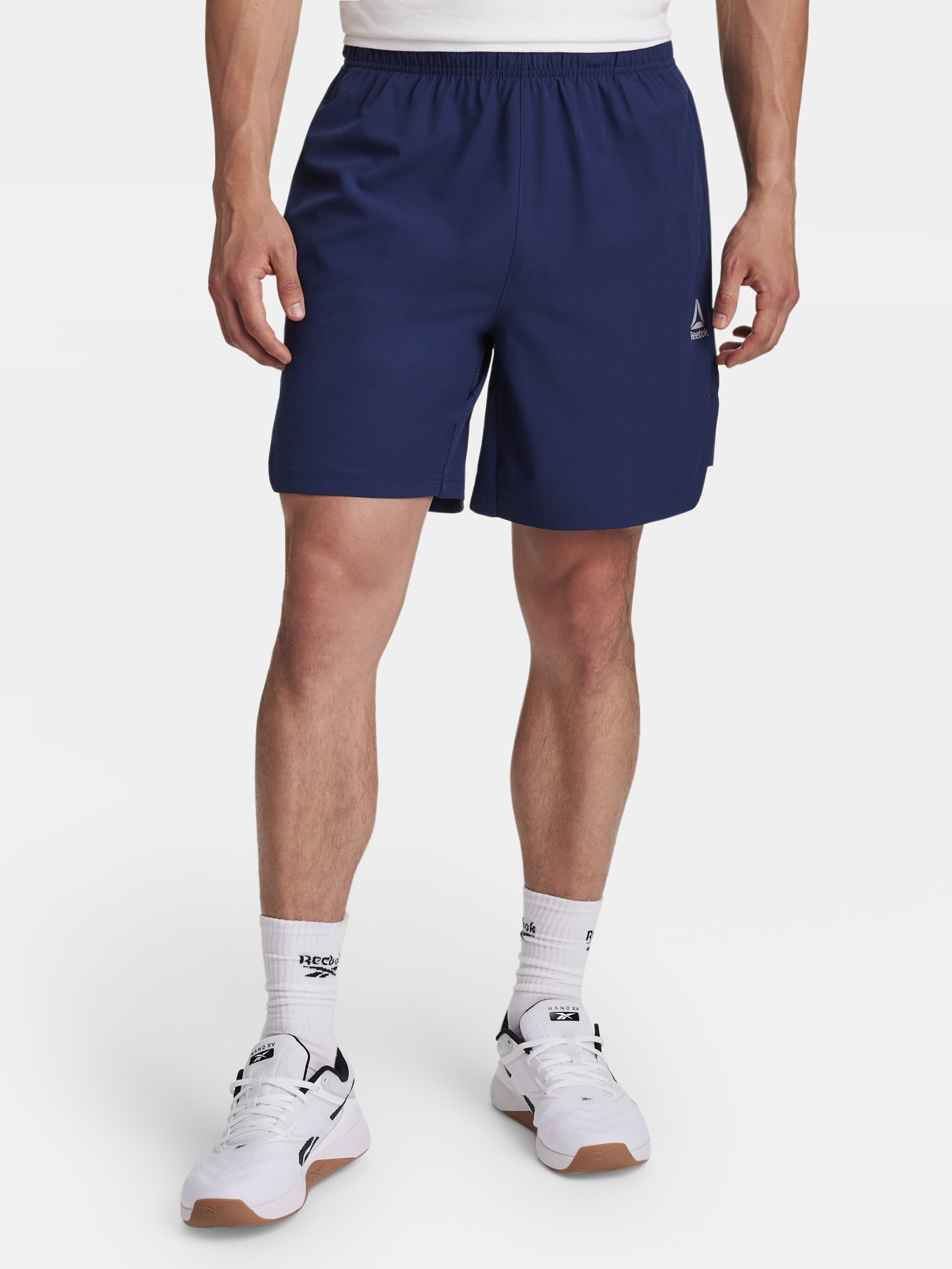 Reebok Men's and Big Men's Woven Shorts, 5" & 7" Inseams, Sizes XS-5XL