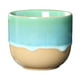 thumbnail image 2 of Tazas de cerámica para espresso de 150 ml, taza de sake artesanal, taza de té Kung Fu y yerba mate azul cian, 2 of 9